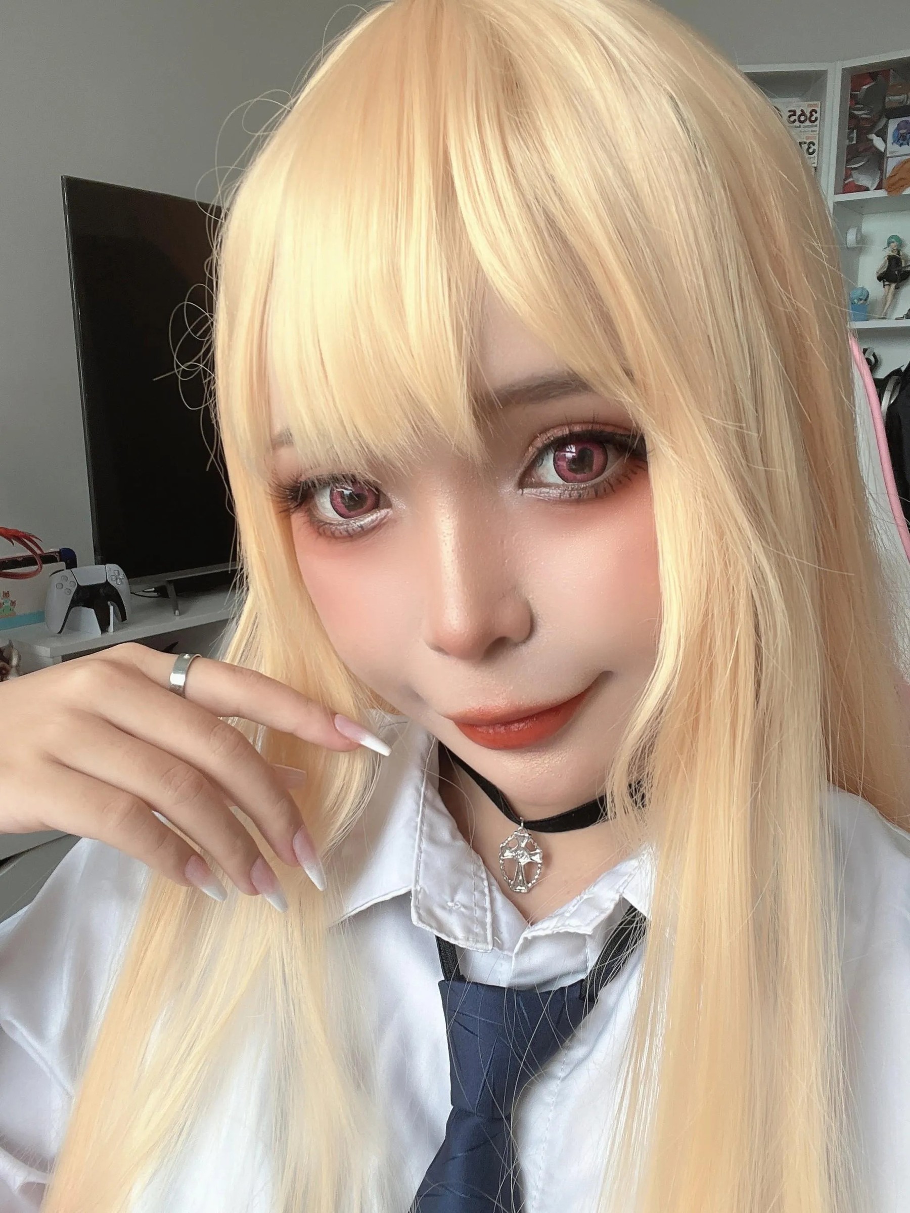 Umeko J – NO.047 Marin Kitagawa [COMPLETE SET]-Marin Kitagawa_Selfies [68P]插图7